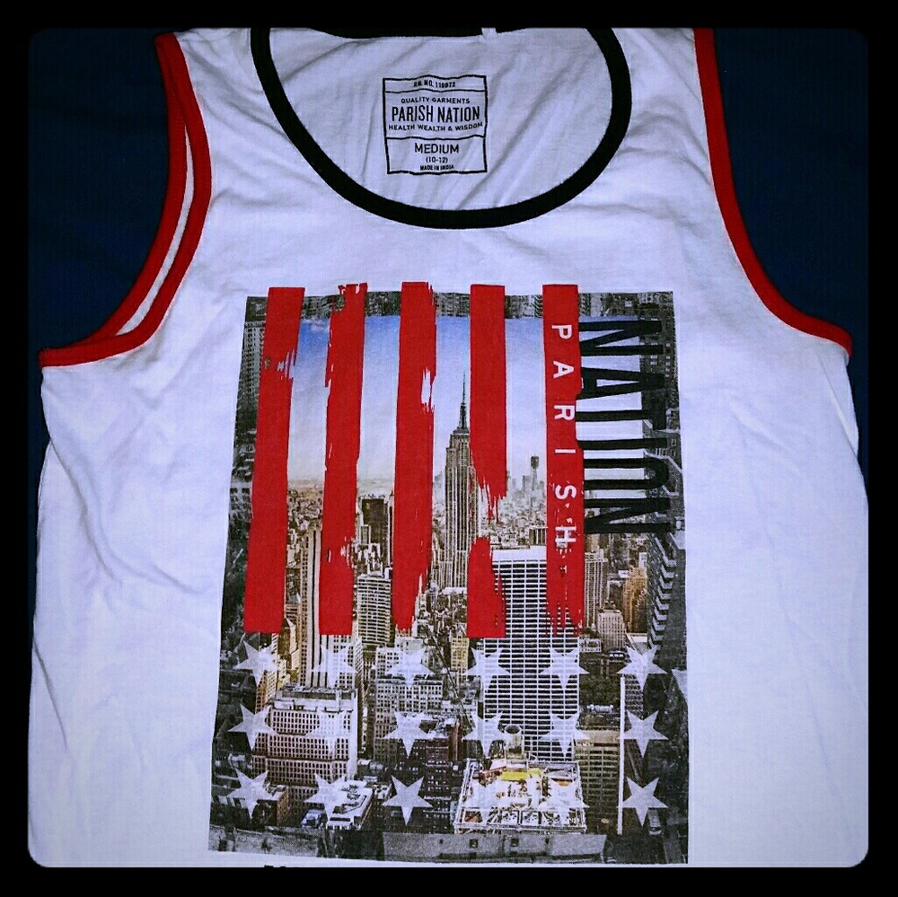 Parish nation tank top 10/12 youth